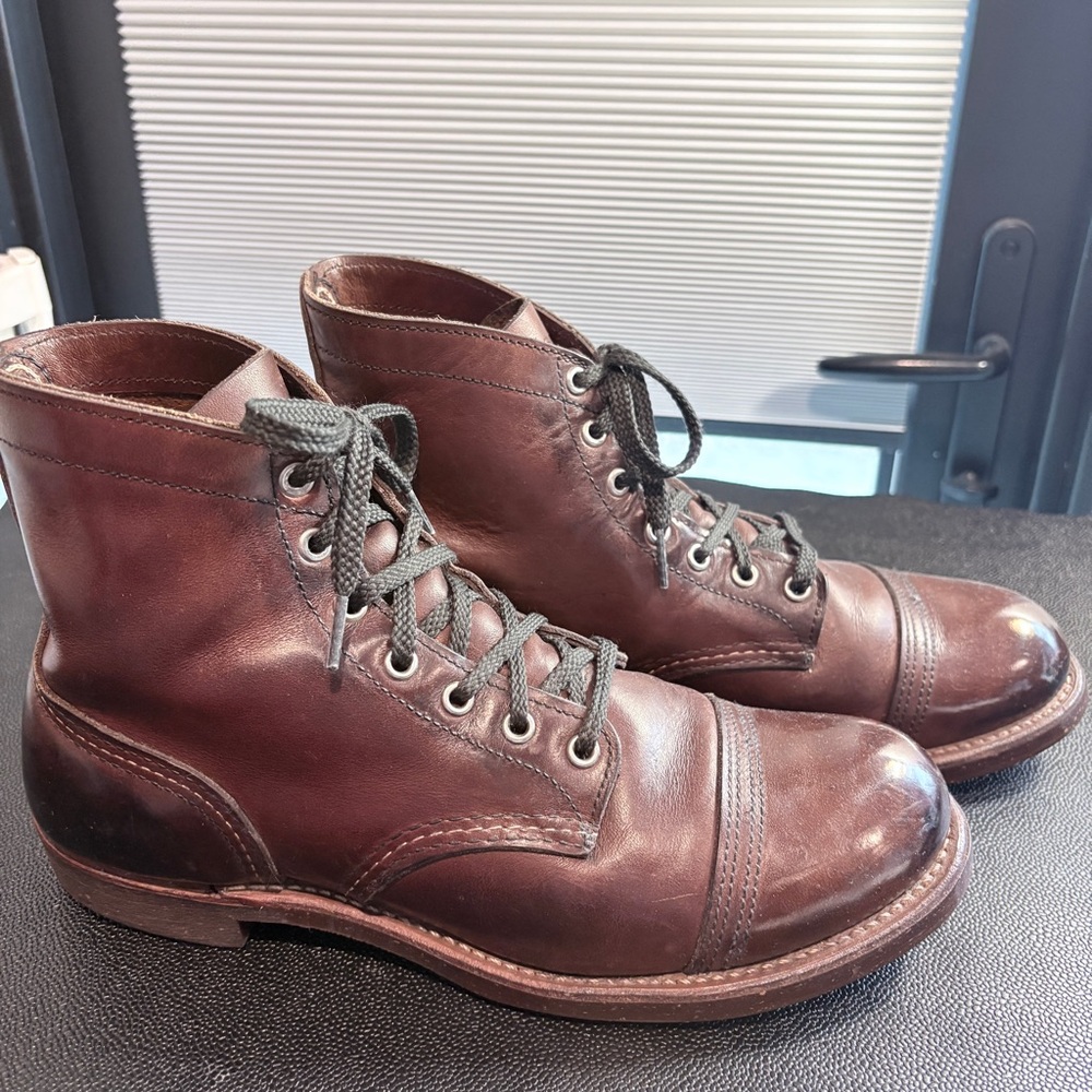 Red Wing Dark Brown Iron Ranger 8111 - Picture 3 of 6